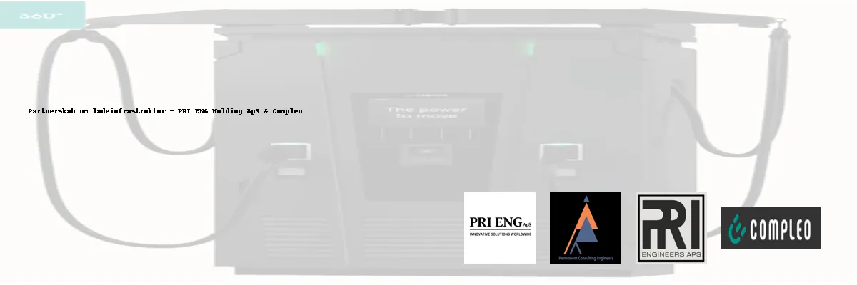 Banner for partnerskabet mellem PRI ENG Holding og Compleo Charging Solutions