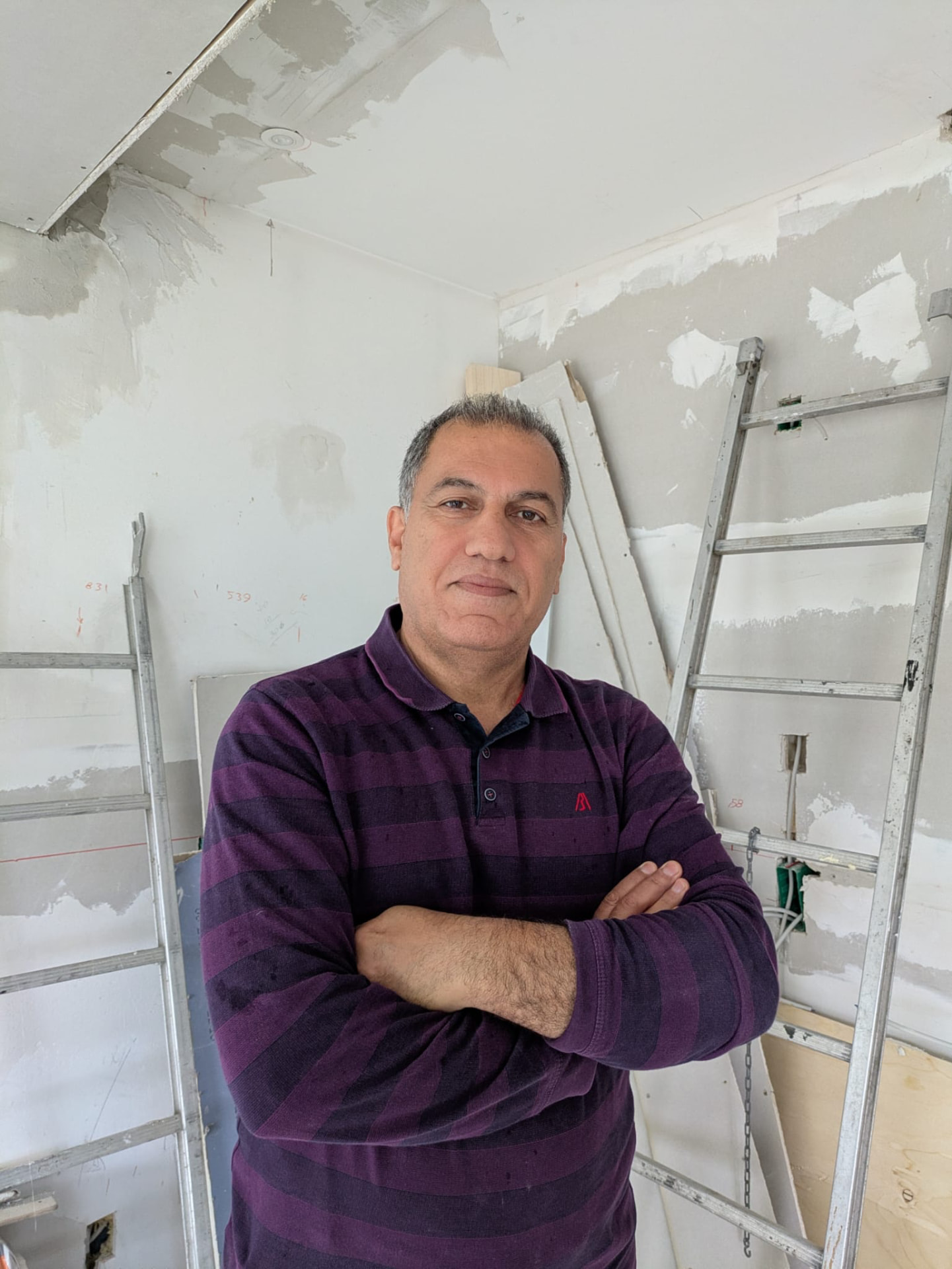 Portræt af Mostafa Shah